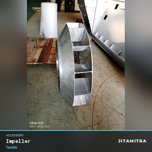 Jitamitra Textile fan — real dispatched build