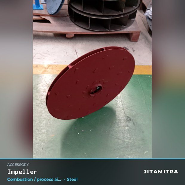 Jitamitra Steel fan — real dispatched build