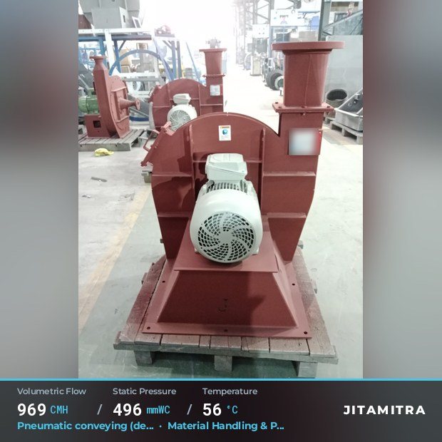 Jitamitra Foundry & Casting fan — real dispatched build