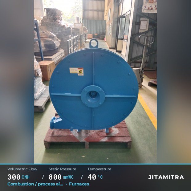 Jitamitra Iron & Steel / Metals fan — real dispatched build