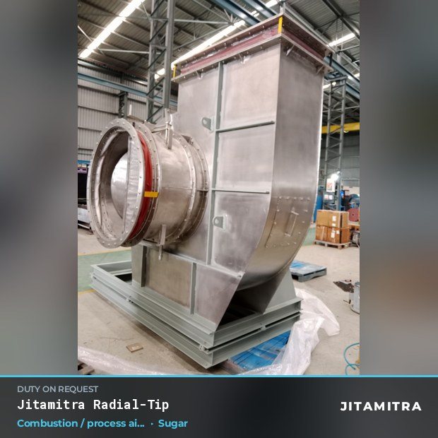 Jitamitra Sugar fan — real dispatched build