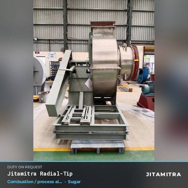 Jitamitra Sugar fan — real dispatched build