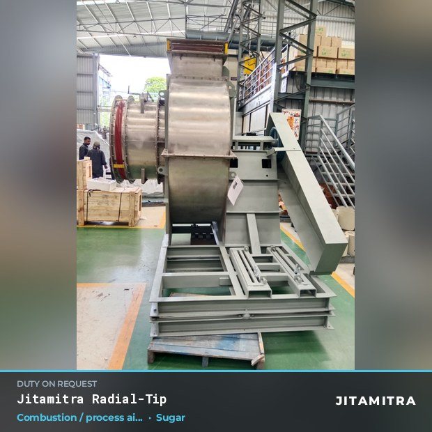 Jitamitra Sugar fan — real dispatched build