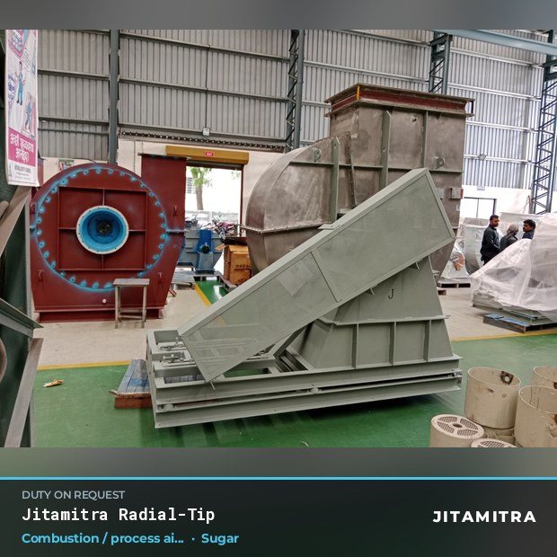 Jitamitra Sugar fan — real dispatched build