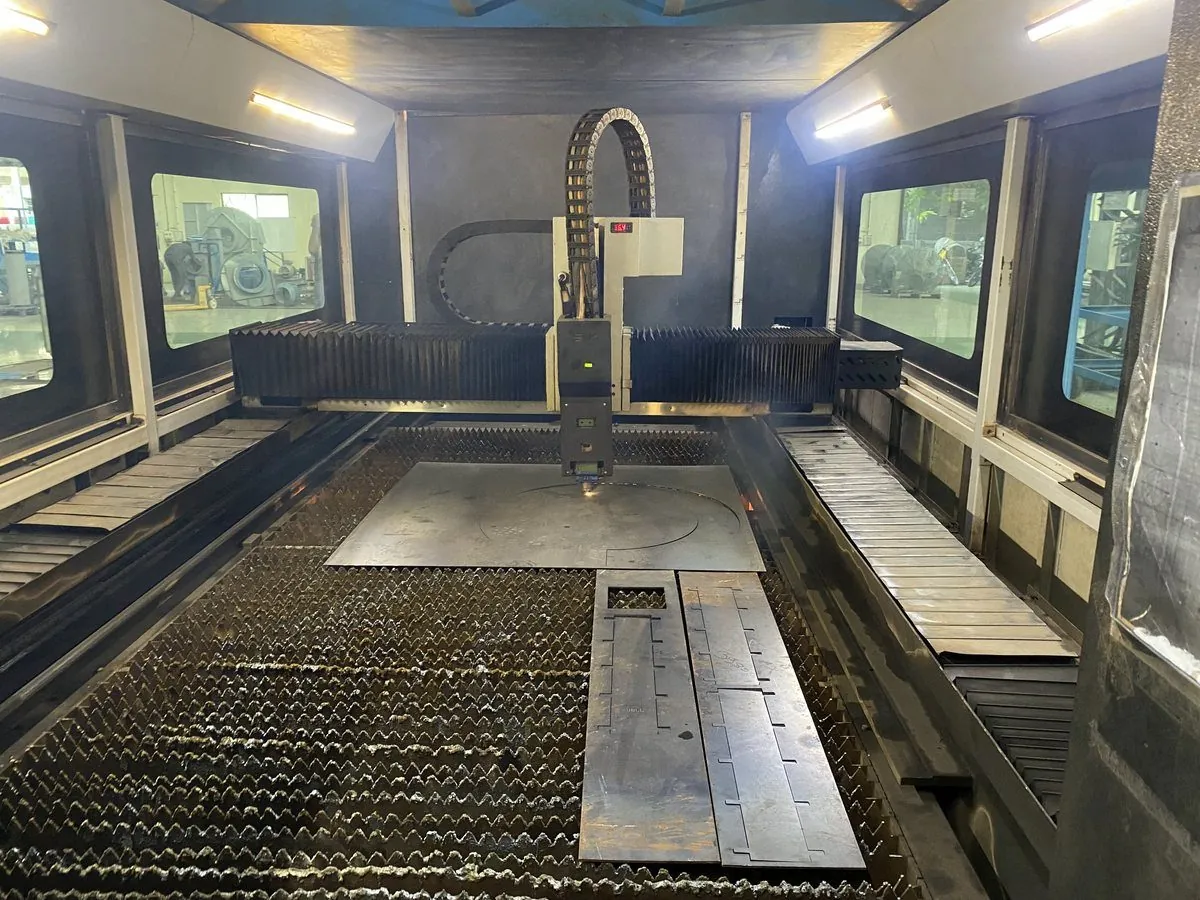 CNC fibre-laser cutting