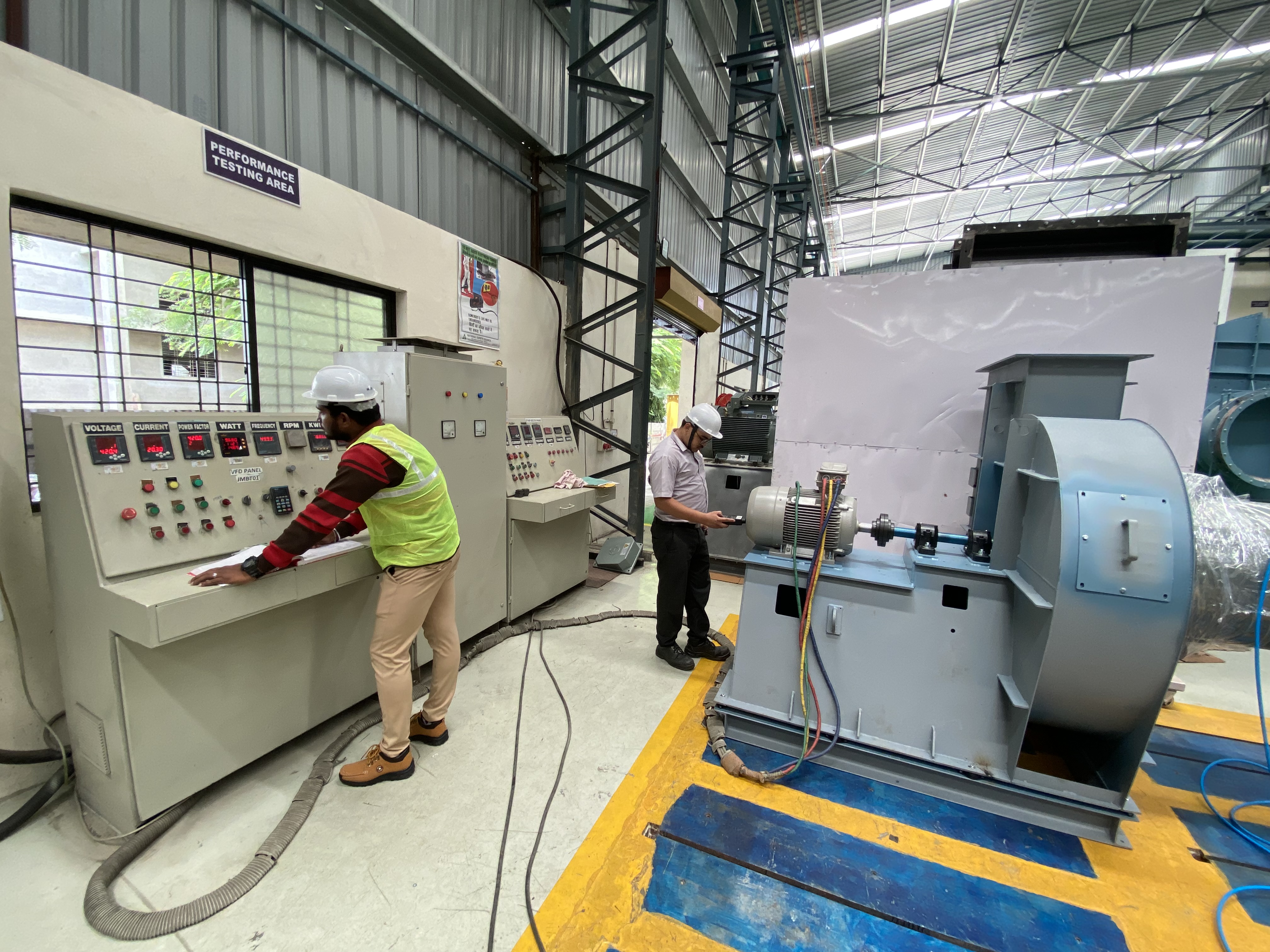 Jitamitra 200 HP test rig