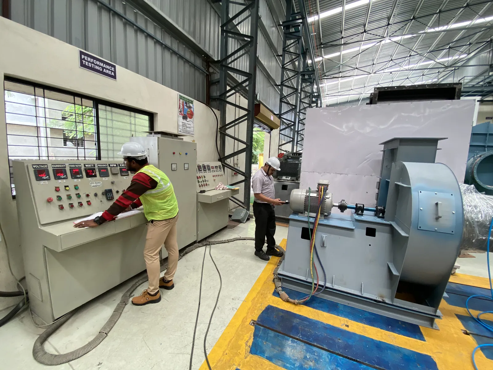 Jitamitra 200 HP test rig